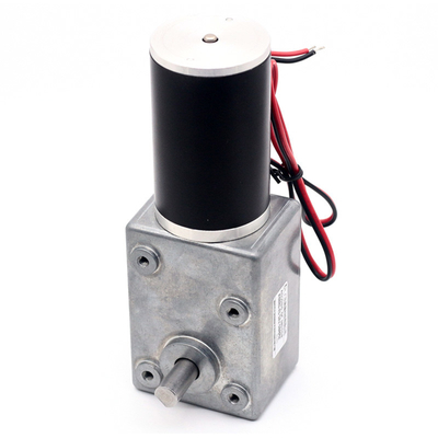 উচ্চ টর্ক 24V ডিসি মোটর A5882-45 24V ডিসি উচ্চ টর্ক ওয়ার্ম গিয়ার মোটর 24V বৈদ্যুতিক মোটর
