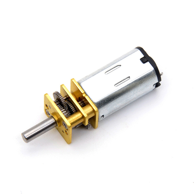 স্মার্ট কার মাইক্রো মোটর JGA12-N30 Dc 6v মোটর গিয়ার বক্স সহ 6v Dc মোটর 30 Rpm মেটাল গিয়ার বক্স
