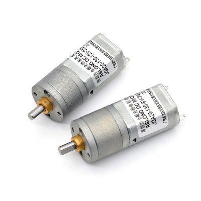 ব্রাশ করা 12v ডিসি মোটর JGA20-130 12V 53RPM 1:150 12 ভোল্ট ডিসি মিনি মোটর ডিসি মোটর 12v গিয়ার