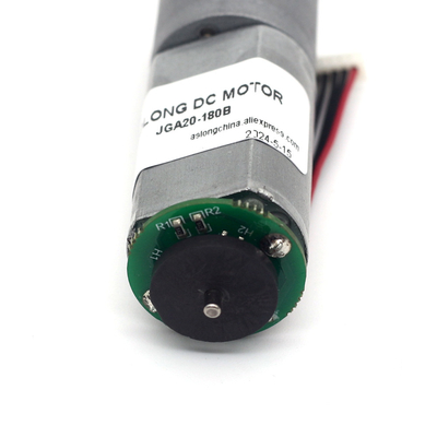 ব্রাশ মোটর এনকোডার JGA20-180B 12V 21RPM 1:374 এনকোডার সহ 12v ডিসি মোটর এনকোডার সহ মাইক্রো ডিসি গিয়ার মোটর
