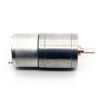 কম শব্দ সহ ডিসি লো স্পিড গিয়ার মোটর JGA25-310 6v ডিসি মোটর 6V 19RPM 1:377 25mm মেটাল গিয়ার 310 ডিসি ব্রাশযুক্ত মোটর