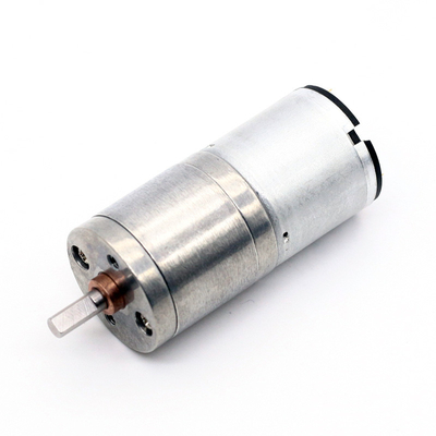 মিনি মাইক্রো নিম্ন গোলমাল 12v JGA25-340 12V 77RPM 1:103 ধাতু গিয়ার সঙ্গে নিম্ন গতি উচ্চ টর্ক