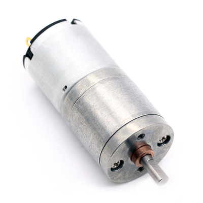 মিনি মাইক্রো নিম্ন গোলমাল 12v JGA25-340 12V 77RPM 1:103 ধাতু গিয়ার সঙ্গে নিম্ন গতি উচ্চ টর্ক