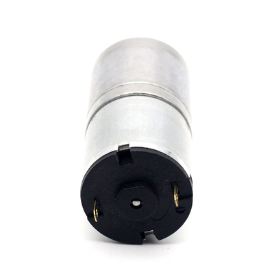 মিনি মাইক্রো নিম্ন গোলমাল 12v JGA25-340 12V 77RPM 1:103 ধাতু গিয়ার সঙ্গে নিম্ন গতি উচ্চ টর্ক