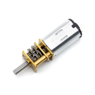 12mm N30 মাইক্রো DC গিয়ার মোটর 2000rpm 3mm Dia Shaft 6v 12v DC