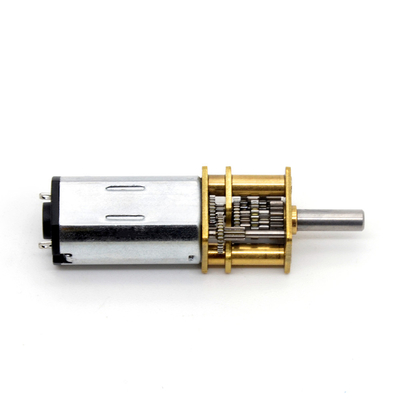 12mm N30 মাইক্রো DC গিয়ার মোটর 2000rpm 3mm Dia Shaft 6v 12v DC