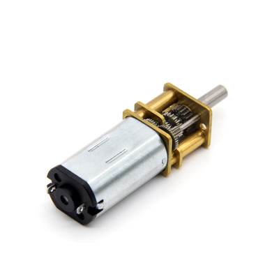12mm N30 মাইক্রো DC গিয়ার মোটর 2000rpm 3mm Dia Shaft 6v 12v DC