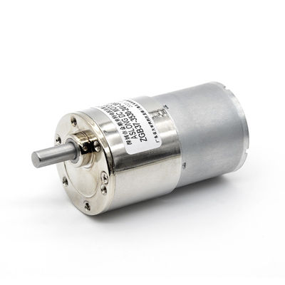 উচ্চ টর্ক 37mm মাইক্রো গিয়ার হ্রাস ব্রাশ ডিসি মোটর ZGB37-3530 37mm মাইক্রো গিয়ার হ্রাস ব্রাশ ডিসি মোটর