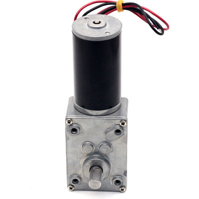 উচ্চ টর্ক ডিসি ওয়ার্ম গিয়ার হ্রাস মোটর A58-31ZY DIY উচ্চ-টর্ক স্ব-লক টারবাইন গিয়ারবক্স ওয়ার্ম গিয়ার মোটর