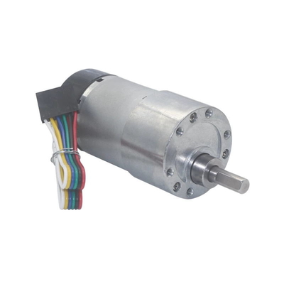উচ্চ টর্ক এককেন্দ্রিক শ্যাফ্ট গিয়ার মোটর 1600rpm 37mm হল এনকোডার ক্যাপ প্রতিরক্ষামূলক